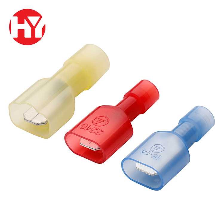 MDFN尼龍全絕緣護(hù)套公插端子